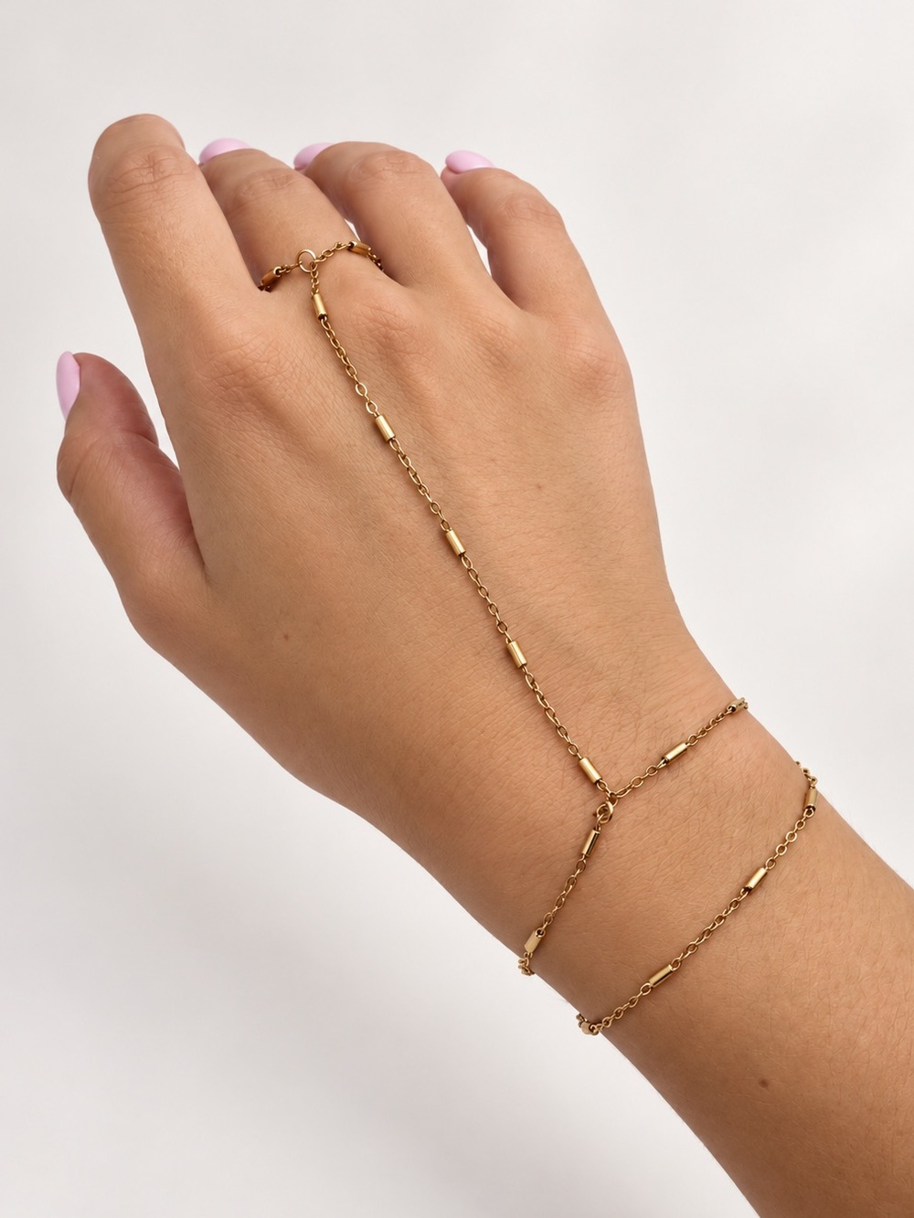 Bar Link Hand Chain